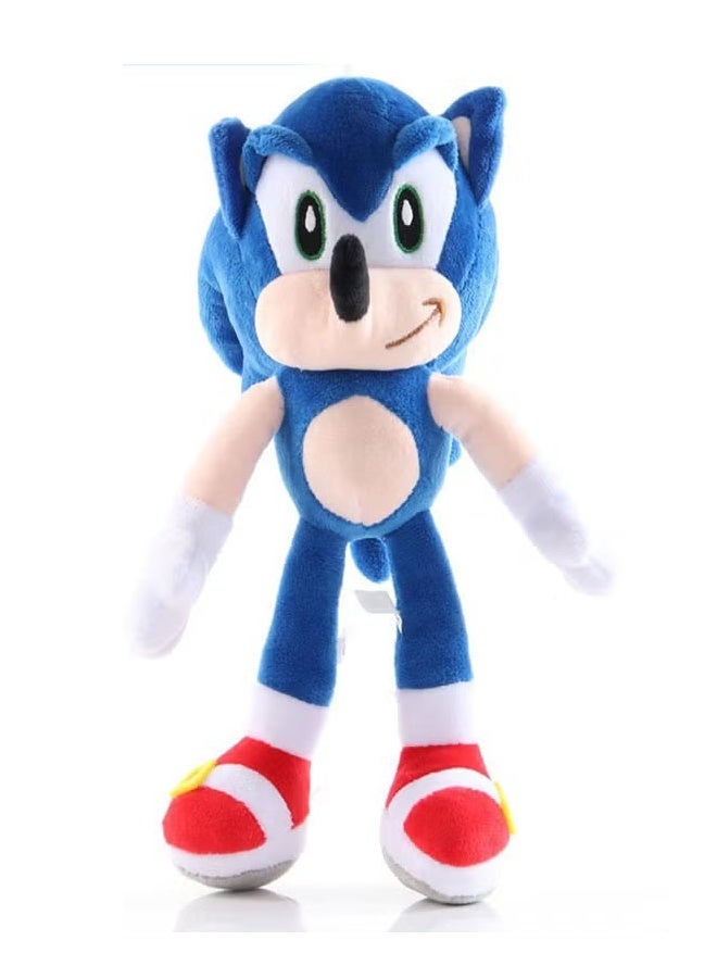 سونيك الهيج لعبة بلوش زرقاء رائعة - دمية ناعمة ، مثالية للديكور الداخلي - Image 1